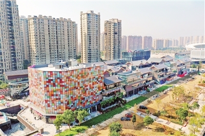 乐清:江南里元旦开业 滨海新区有了商业街