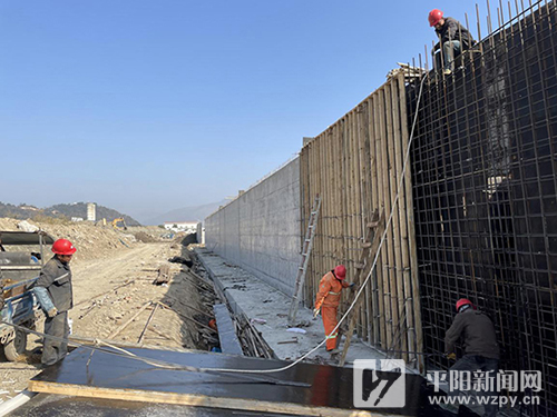 平阳冬修水利正当时,“通经活络”惠民生