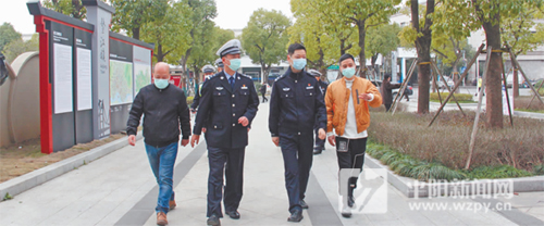 平阳交警为百姓守好春运出行通道