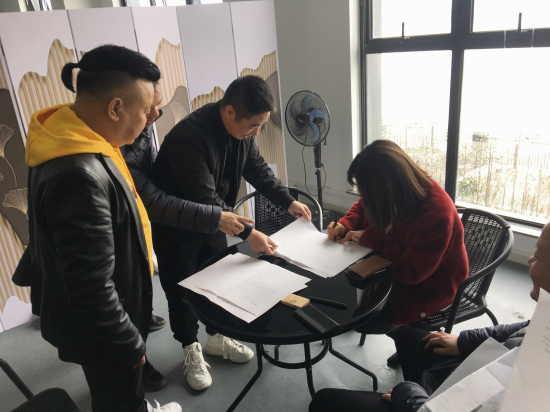 龙头企业带头签!鹿城工业区征迁“火力全开”