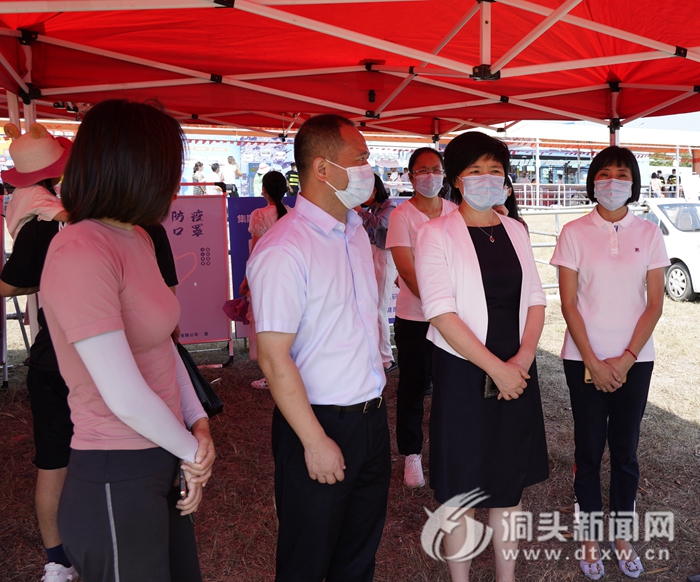 洞头：国庆假期第一天 区委书记林霞开展疫情防控和安全生产督查