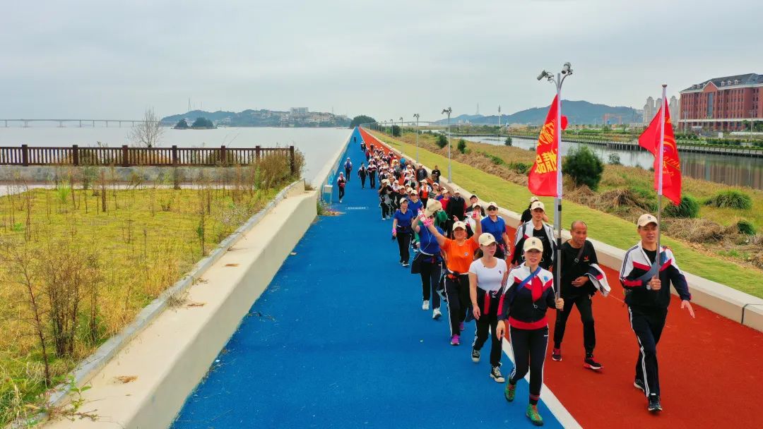 乘风破浪·环岛健走 洞头城市邀请赛开赛